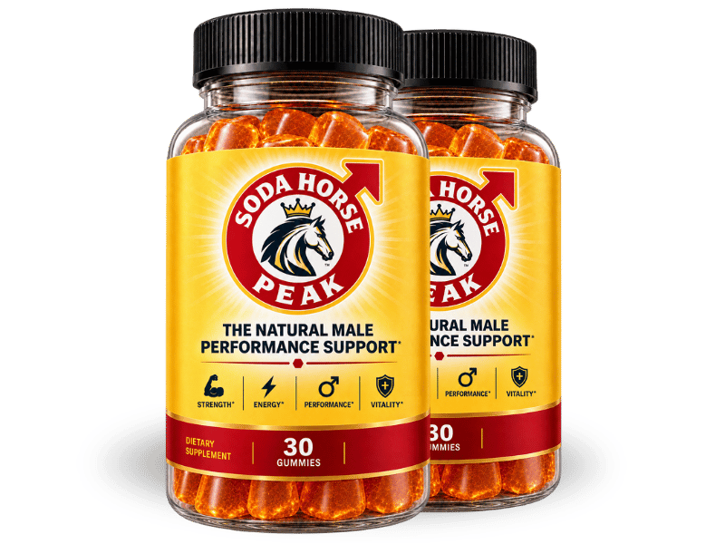 SodaHorsePeak 2 Bottles