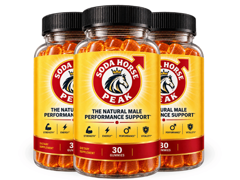 SodaHorsePeak 3 Bottles