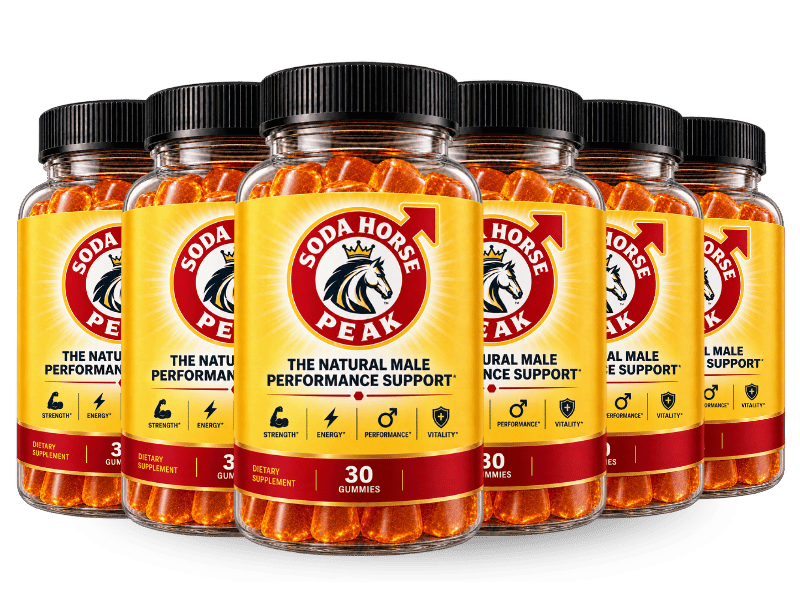SodaHorsePeak 6 Bottles